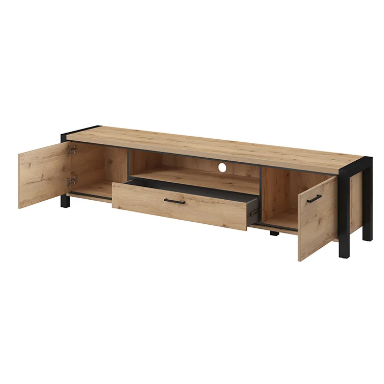 Mobile porta tv in teak 130 cm - Arredo per soggiorno Mobile porta tv in teak 130 cm - Arredo per soggiorno
