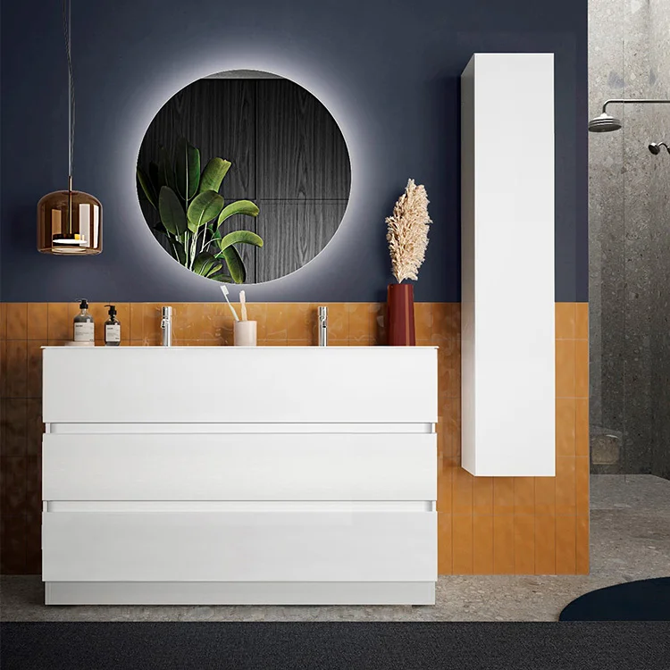 Colonna bagno 25x138h cm 1 anta bianco lucido Moon