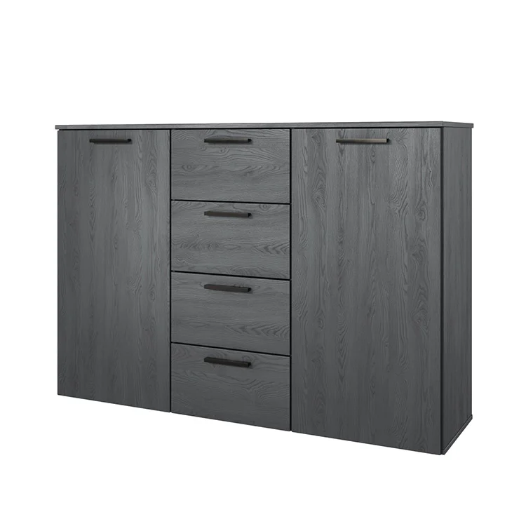 Comò 132x93h cm 2 ante 4 cassetti ossido Cortina Gihome®