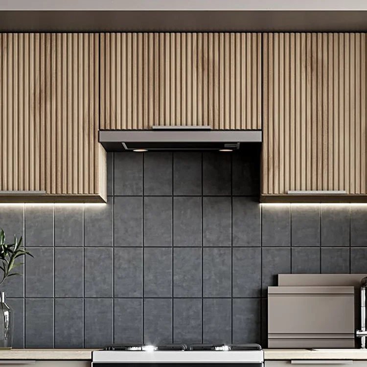 Cucina 240cm completa componibile moderna grigio rovere sonoma Taipei