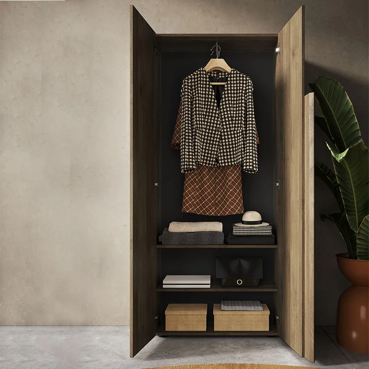 Mobile ingresso 78x187h cm appendiabiti rovere scuro Alvarez