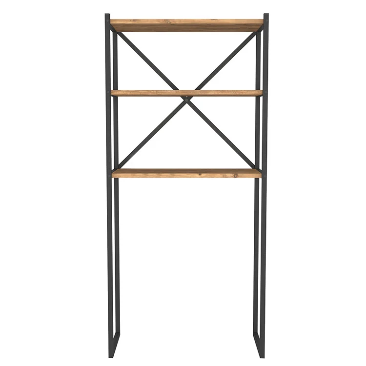 Mobile lavatrice 66x160h cm industrial metallo rovere Canarie