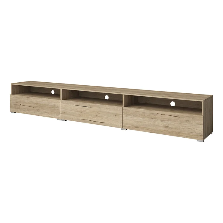 Mobile porta TV 270x42h cm moderno rovere Emotion Gihome®