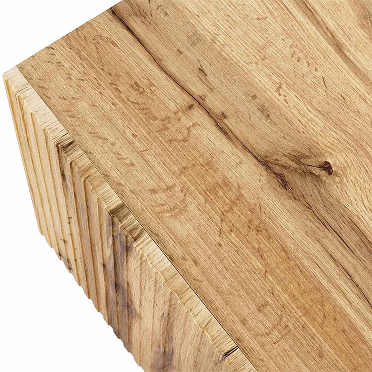 Parete attrezzata 290x183h cm moderna cannettato quercia Essence