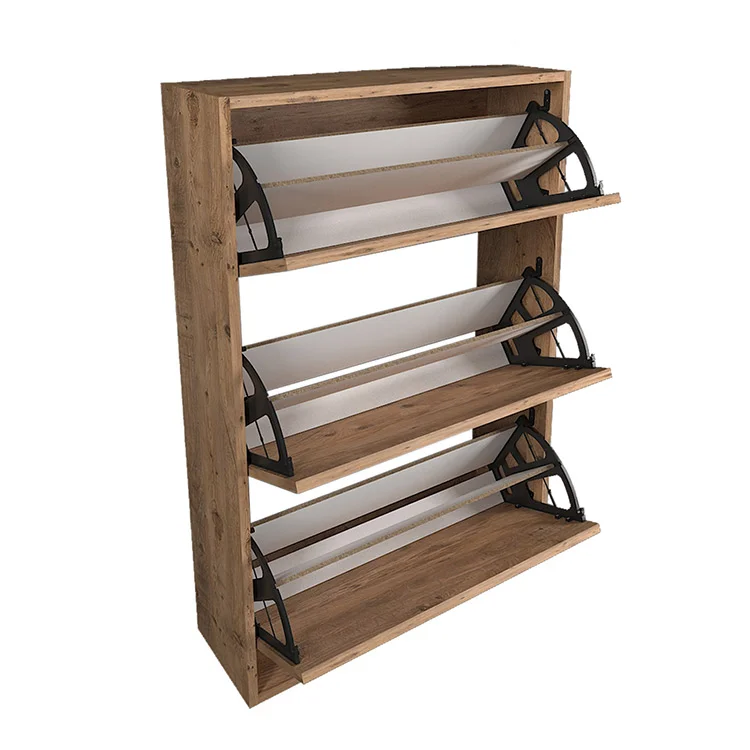 Scarpiera ingresso 74x110h cm moderna rovere Palmaria