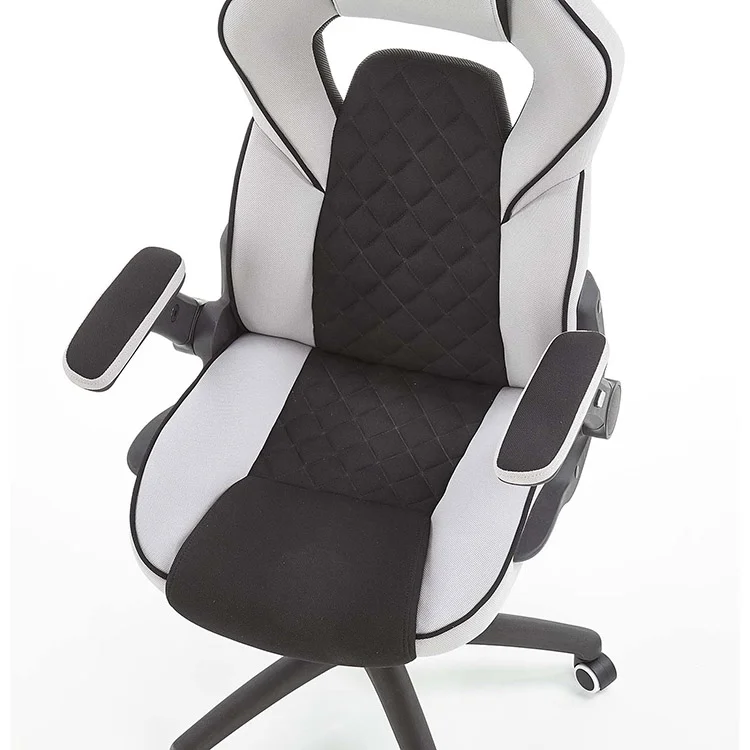 Sedia nero grigio gaming da ufficio Dodge Gihome®