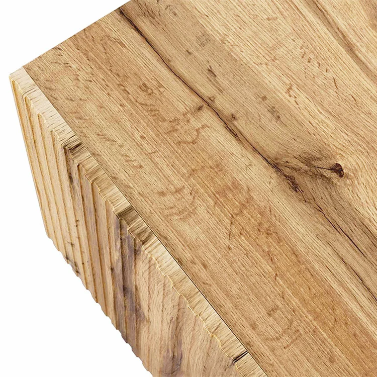Set 2 comodini 45x52h cm moderni cannettato quercia Essence