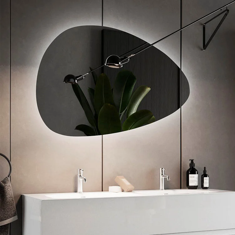 Specchio retroilluminato 92x60cm da parete bagno vetro Final
