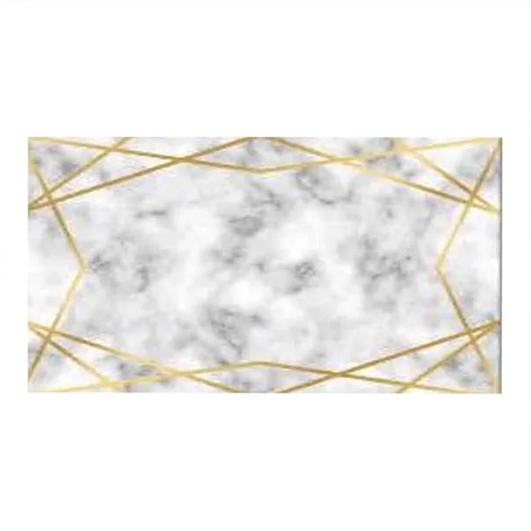 Tappeto da sala rettangolare 80x150cm bianco grigio Erebus