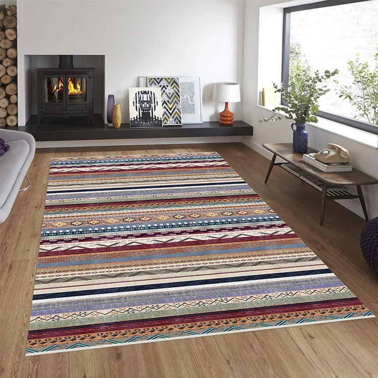 Tappeto moderno rettangolare 160x230cm rigato Calypsa