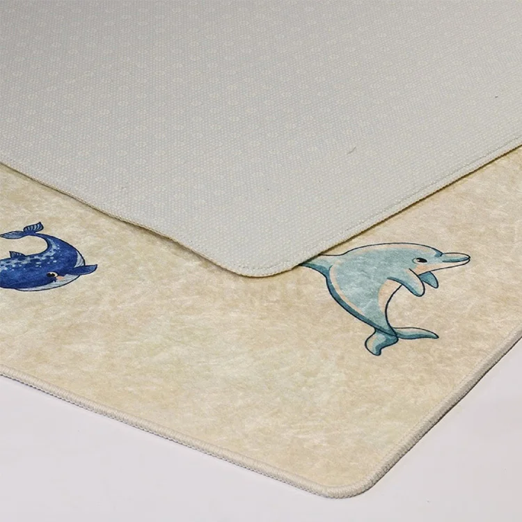 Tappeto rettangolare bambino 50x150cm fantasia Mondo