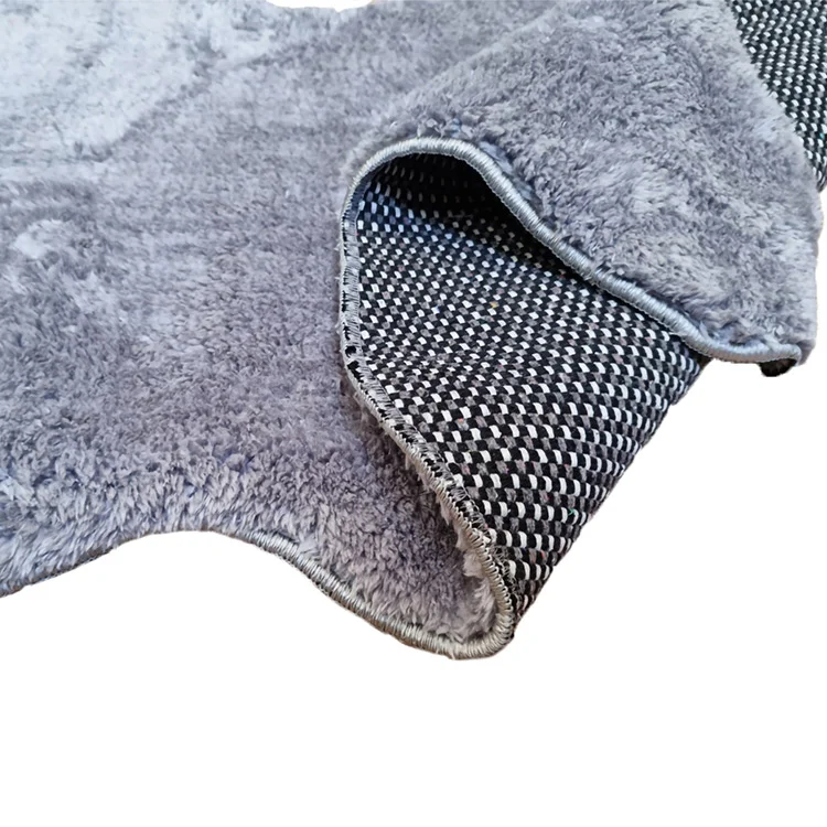 Tappeto sagomato in ecrù 70x100cm grigio Gabriel