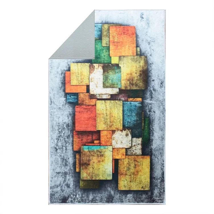 Tappeto salotto rettangolare 120x180cm colorato Cubico