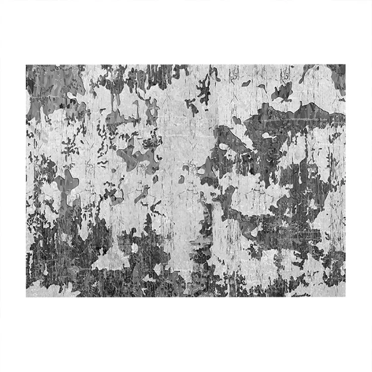 Tappeto salotto rettangolare 120x180cm macchia nero bianco Fante