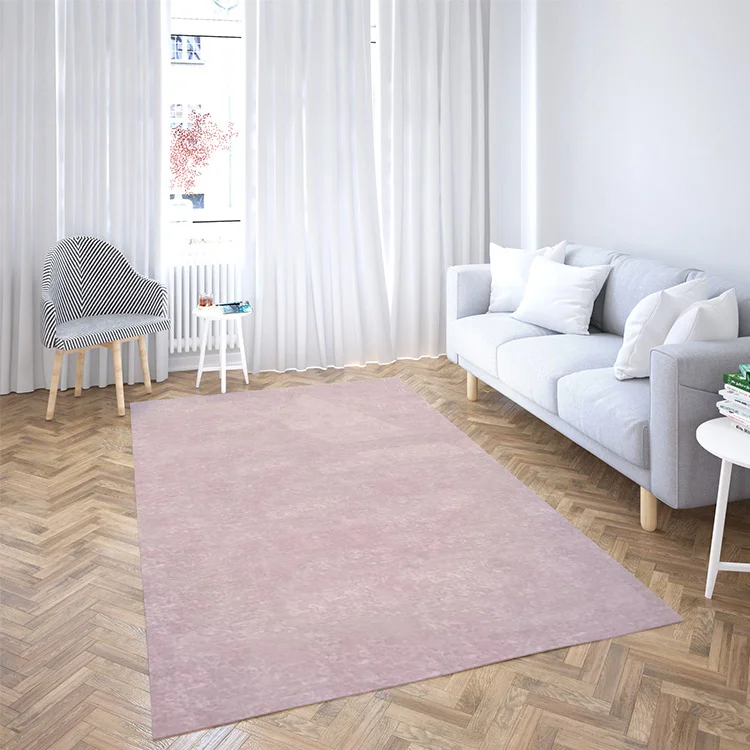 Tappeto salotto rettangolare 160x230cm rosa Sugar