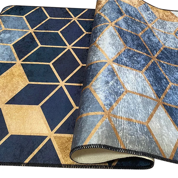 Tappeto 200x290cm rettangolare salotto blu Albiolo
