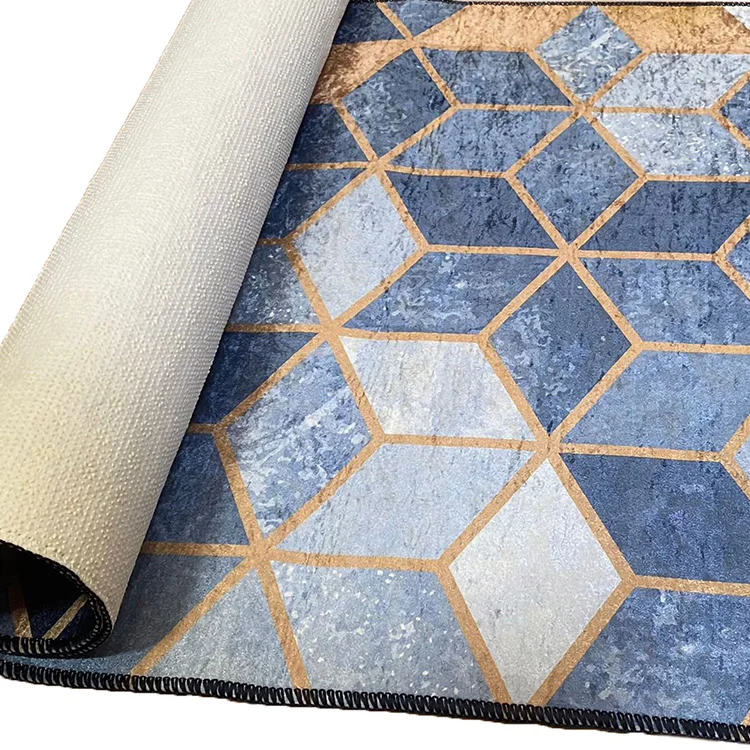 Tappeto 200x290cm rettangolare salotto blu Albiolo