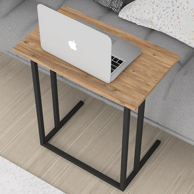 Tavolino da salotto per pc 60x66cm rovere nero Siberia