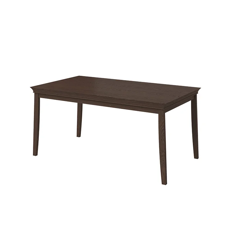 Tavolo 160/240cm allungabile da pranzo rovere scuro Umag