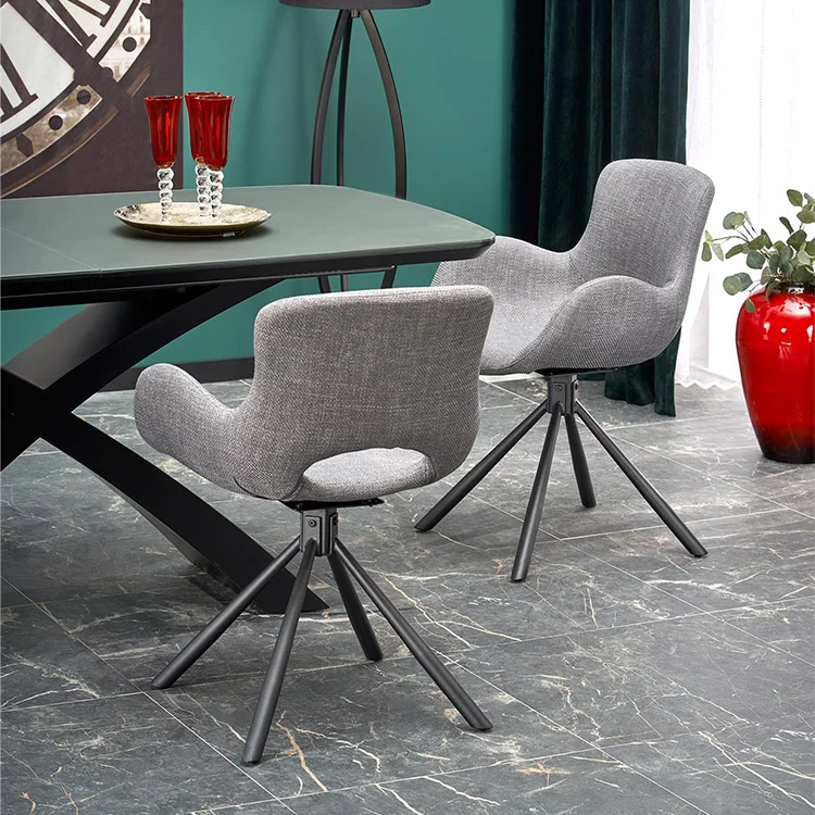 Tavolo allungabile moderno 180/220cm grigio scuro nero Borgia