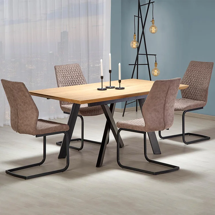 Tavolo allungabile moderno 180/240cm rovere nero Papavero Gihome®
