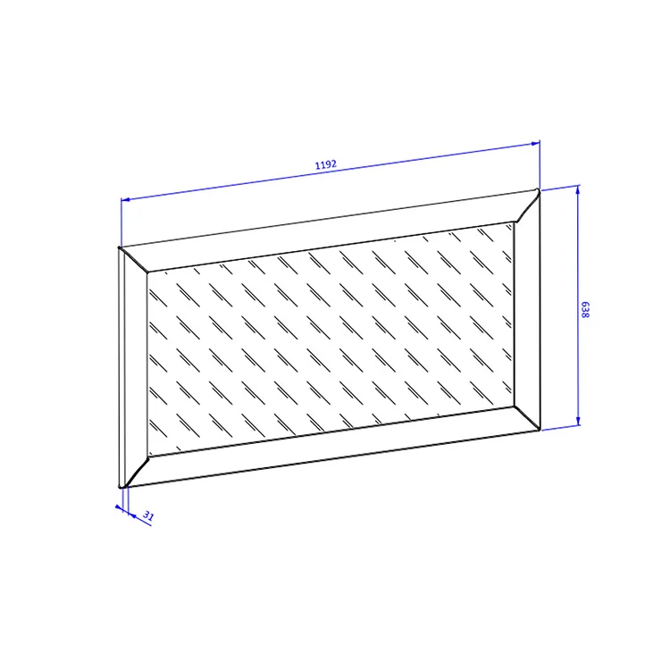 Toletta tavolo da trucco moderna con specchio 120x200cm bianco Benz