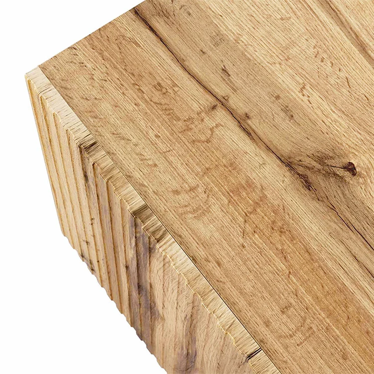Vetrinetta 60x183h cm 1 anta moderna cannettato quercia Essence