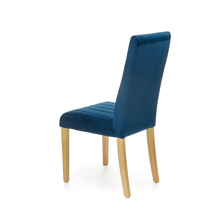 Set di 6 sedie per sala da pranzo soggiorno in velluto blu poltrona ergonomica Set di 6 sedie per sala da pranzo soggiorno in velluto blu poltrona ergonomica