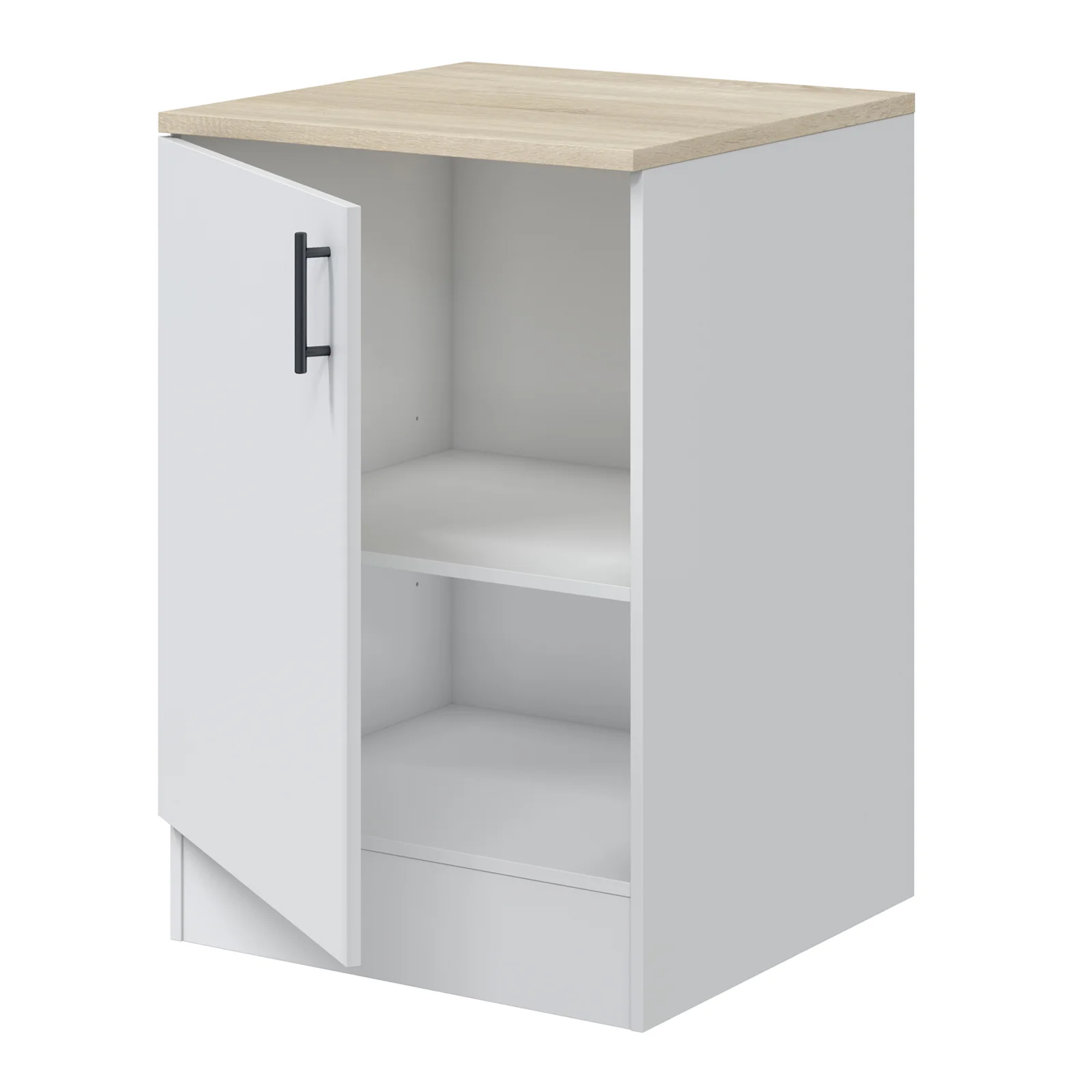 Innovativo armadietto portaoggetti da parete con porta in vetro, per bagno e cucina, struttura