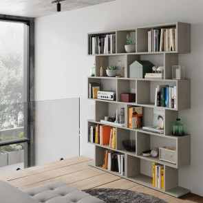Libreria moderna design cemento Shelf 2