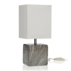Lampada da tavolo moderna 11x13cm grigio Arvin