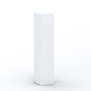 Pensile verticale moderno 1 anta 29x138cm bianco lucido Sunset