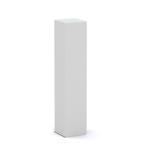 Pensile verticale moderno 1 anta 29x138cm grigio chiaro Sunset