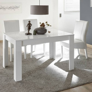Tavolo legno Miro bianco 137 con allungo