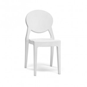 Sedia Igloo Chair Scab bianco ignifugo