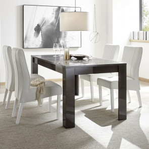 Tavolo legno Miro grigio 137 con allungo